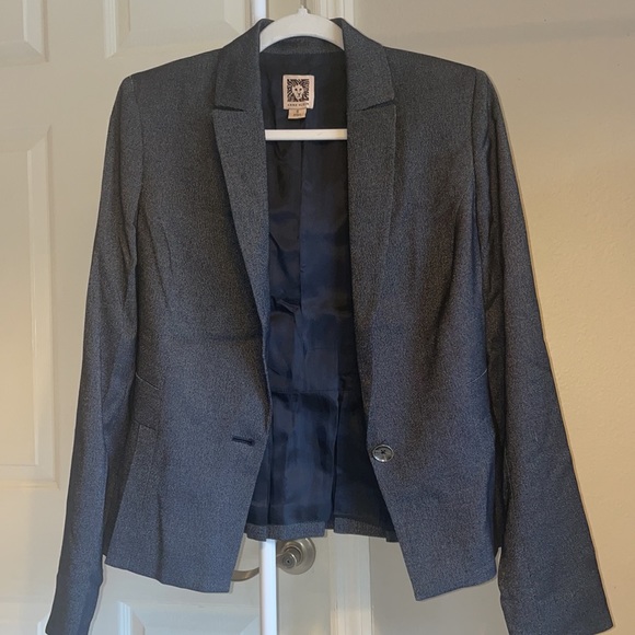 Anne Klein Blue Blazer - Picture 3 of 8